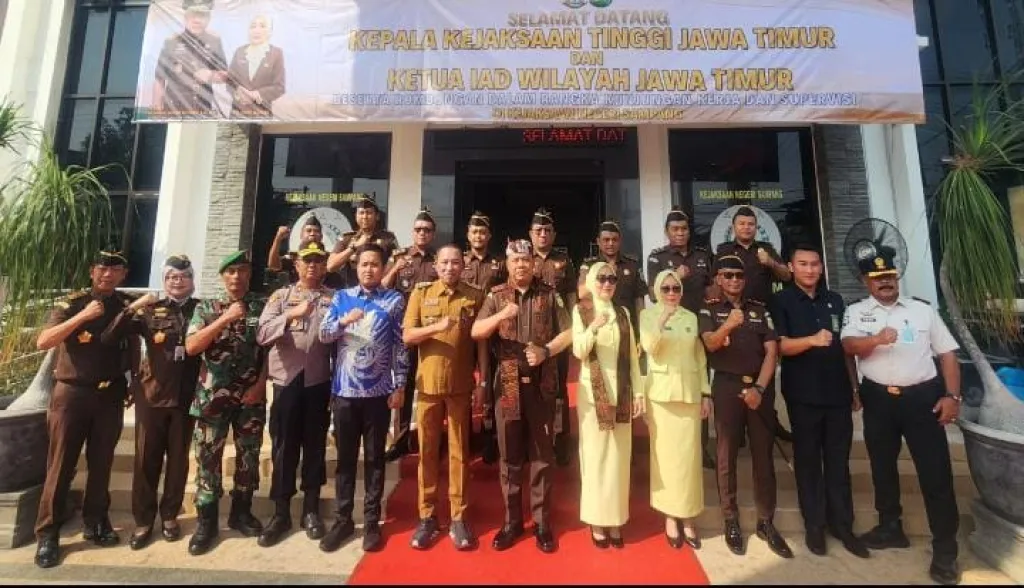 Kajati Jatim Sambangi Sampang, Dorong Kinerja Kejari dan Kolaborasi dengan Pemkab
