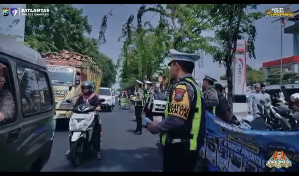 Satlantas Polres Sampang Gelar Operasi Patuh Semeru 2026, Tekankan Kesadaran Berkendara Lewat Pendekatan Humanis