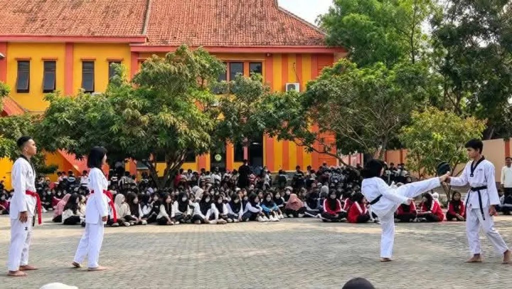 Perkuat Prestasi Mahasiswa, STIKES Sukma Wijaya Sampang Resmikan UKM  Seni beladiri Cabang Olahraga Taekwondo