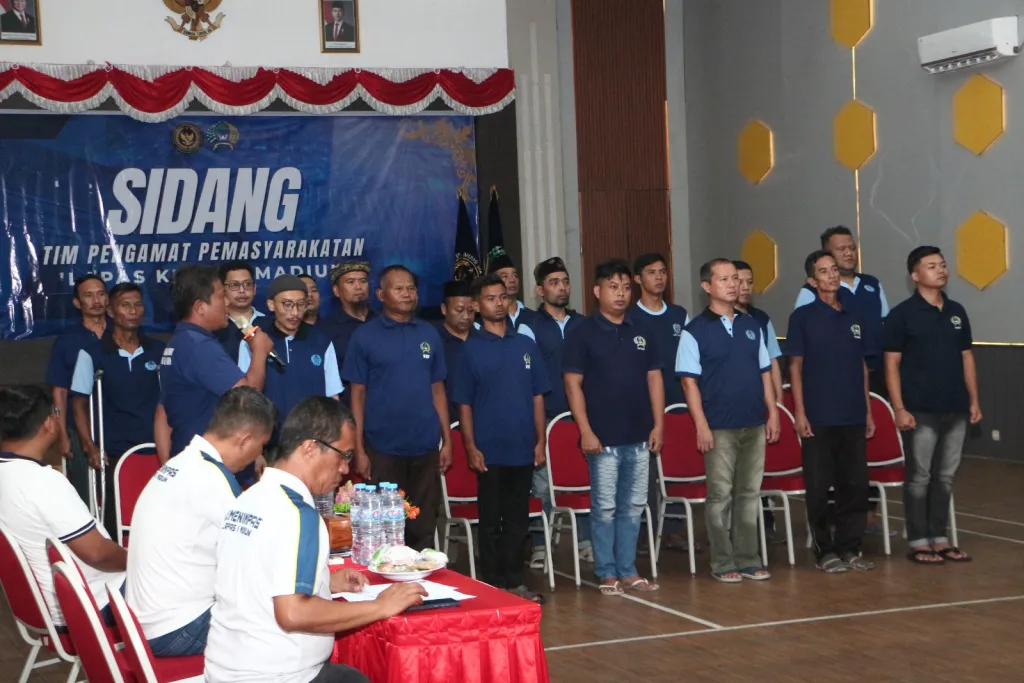 Lapas Kelas I Madiun Gelar Sidang TPP Usulan Integrasi bagi 21 WBP