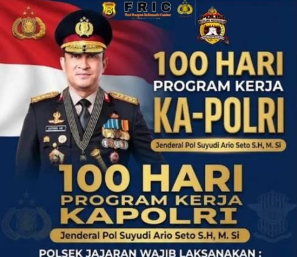 100 Hari Program Kerja Kapolri Jenderal Pol. Suyudi Ario Seto, Penguatan Pelayanan Publik hingga Tingkat Polsek