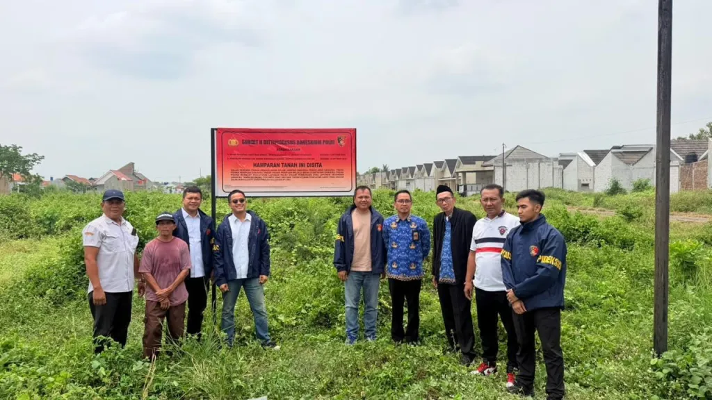 Gandeng OJK, BARESKRIM Sita 103 Objek Tanah Dan Rumah Terafiliasi PT DSI di Sukoharjo
