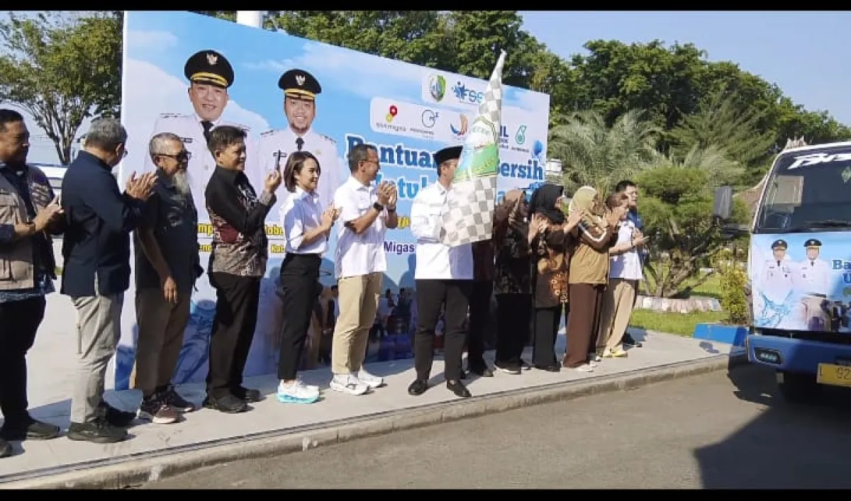 Gandeng SKK Migas dan KKKS Wilayah Jabanusa, Pemkab Serta FSS Dorong Penanganan Kekeringan Lewat Sejuta Liter Air