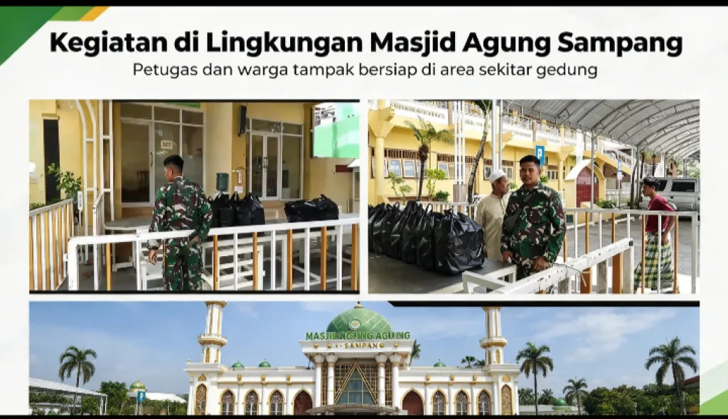 Dandim 0828/Sampang Perluas Program Jumat Berkah ke Jamaah Masjid Agung Asy-Syahied