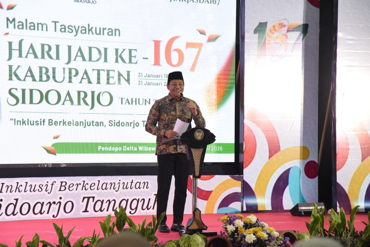 Hari Jadi ke-167, Kabupaten Sidoarjo Perkuat Kebersamaan dan Refleksi Pembangunan