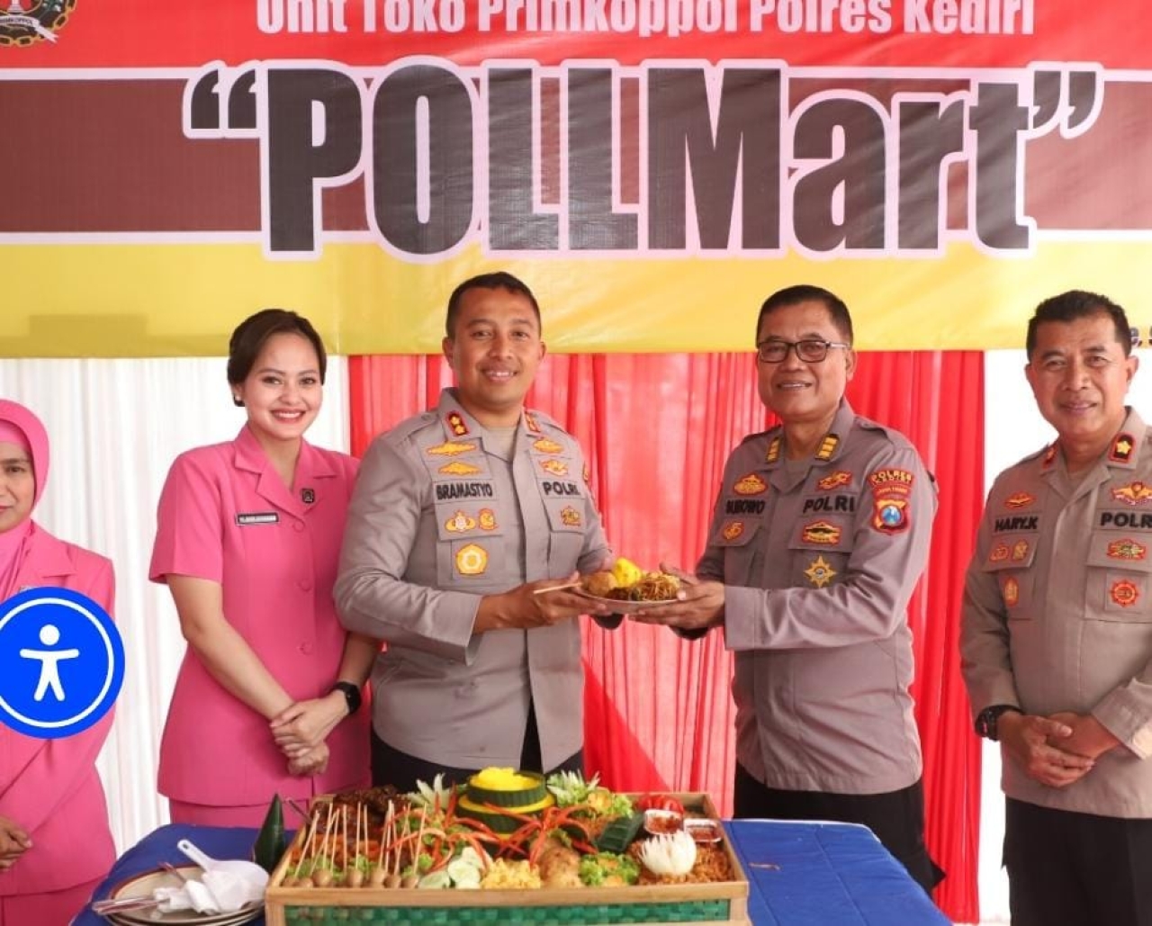 Hadir Dengan Wajah Baru, Pollmart Polres Kediri Kembali Beroperasi