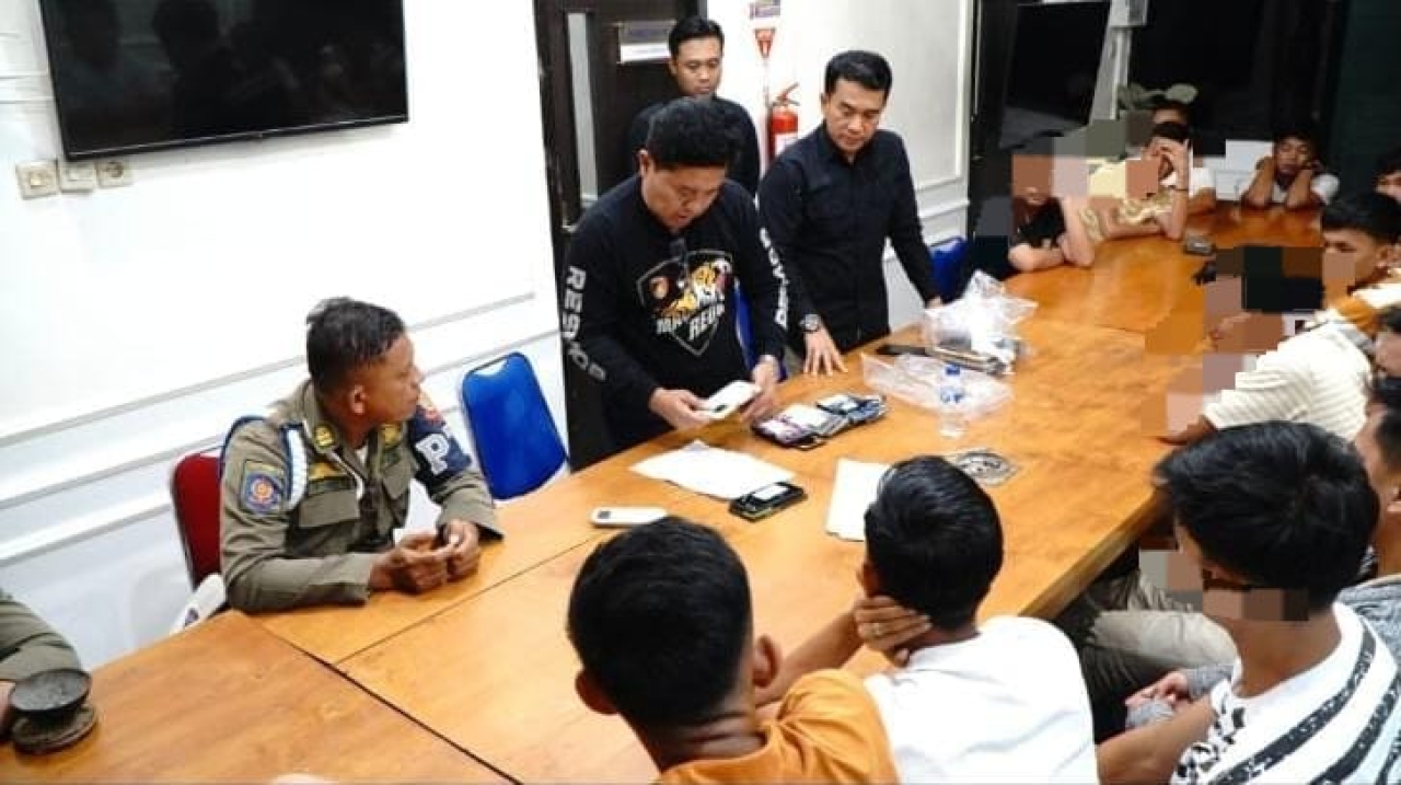 Polres Ponorogo Amankan Komplotan Peminta Sumbangan Uangnya Digunakan Untuk Judi