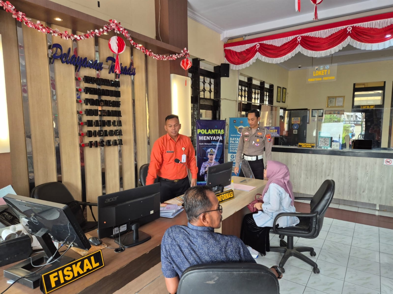 Polantas Menyapa : Polres Bondowoso Wujudkan Pelayanan Cepat dan Tepat dengan 3S