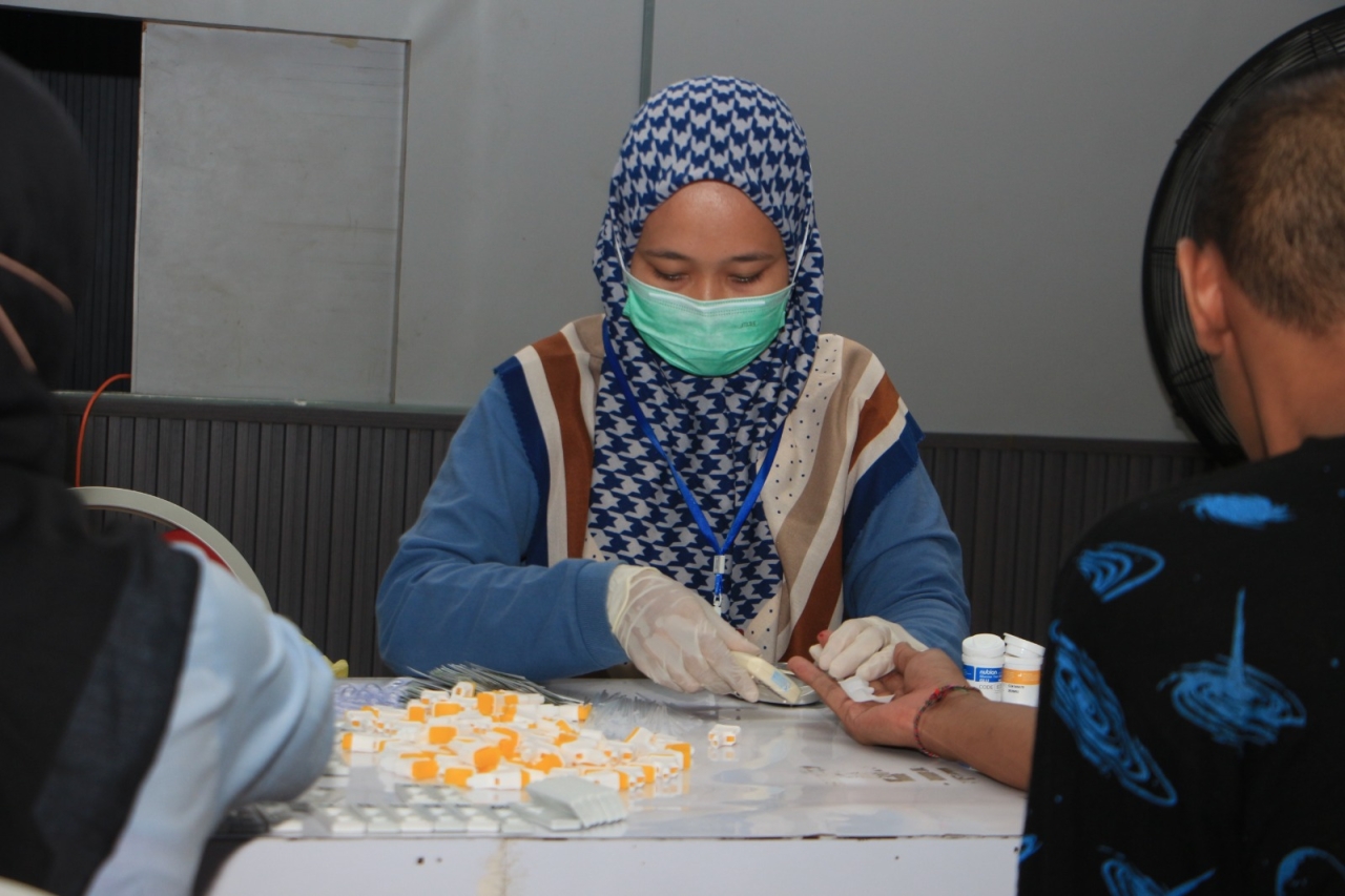 Hari Kedua Mobile VCT, Lapas Kelas I Madiun Pastikan Seluruh Warga Binaan Ikuti Tes HIV