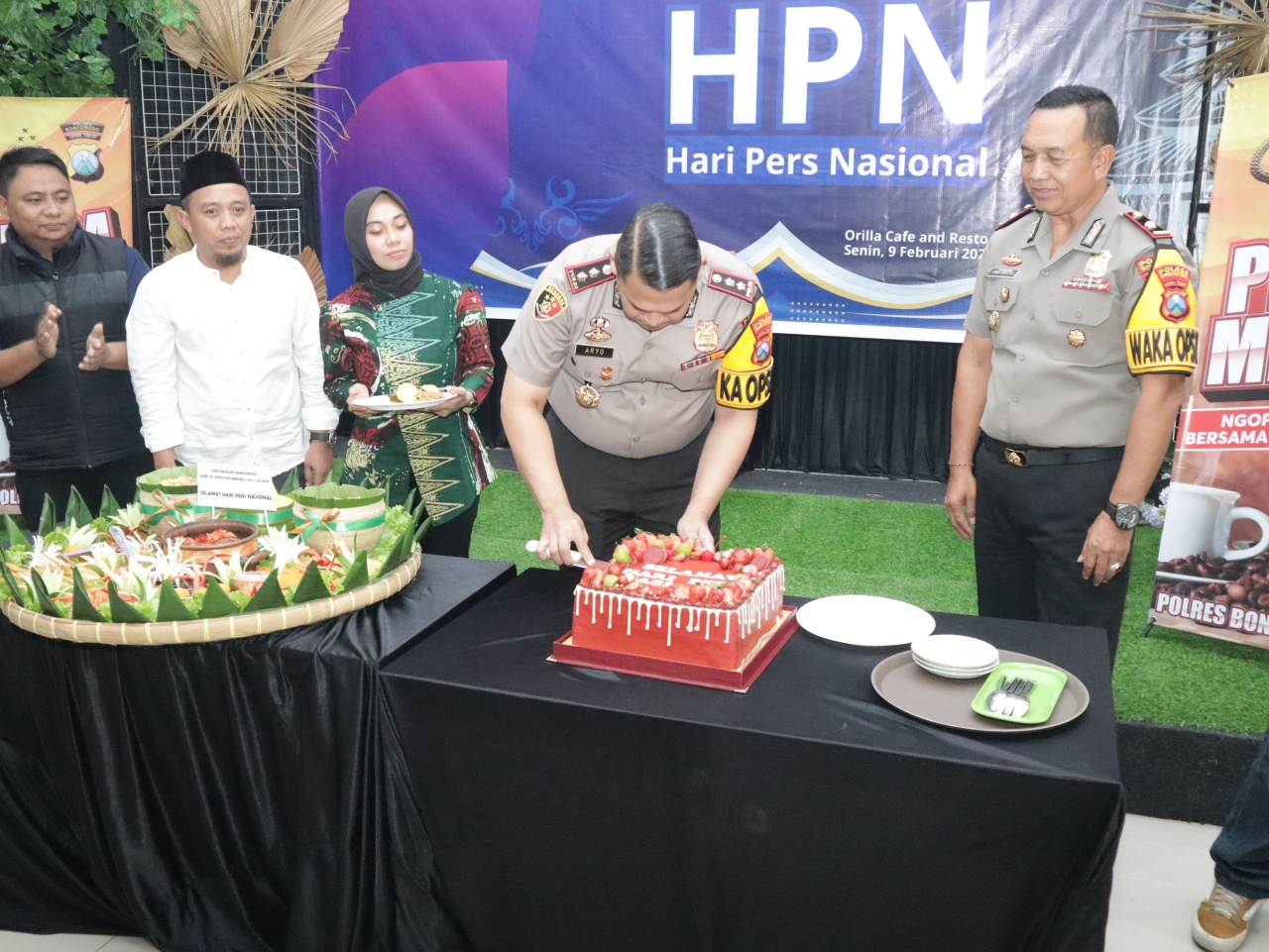 Kapolres Bondowoso Tuai Apresiasi Insan Media HPN 2026 Jadi Titik Temu Strategis