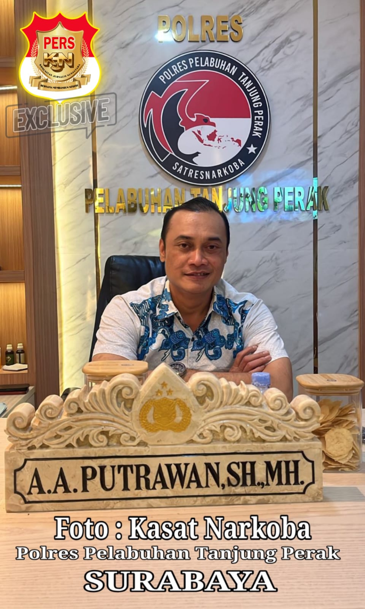 BRAVO" AKP Adik Agus Putrawan, S.H., M.H : Sikat Habis Tidak Ada Ampun Bagi Bandar dan Pengedar Narkoba Jenis Sabu