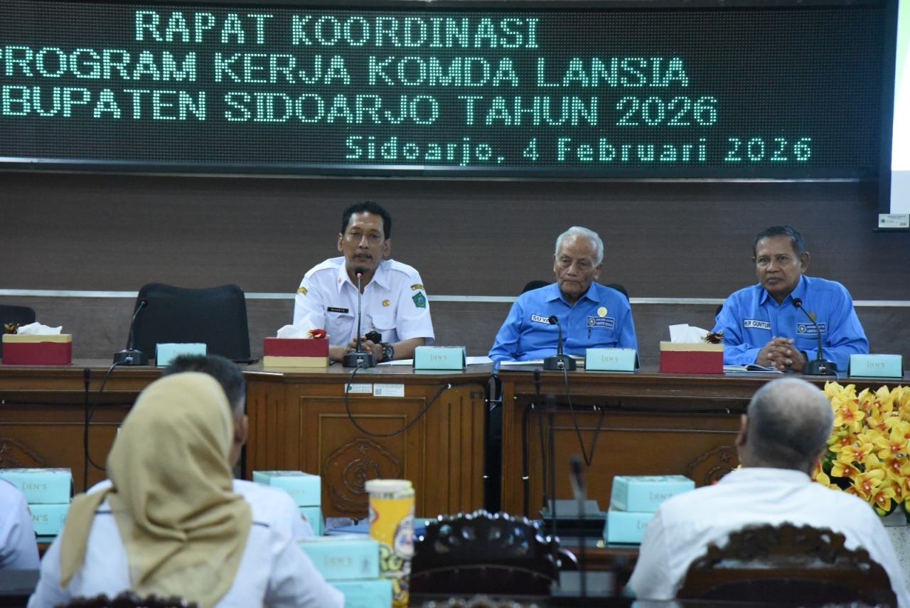 Pemkab Sidoarjo Dukung Program Pemberdayaan Lansia