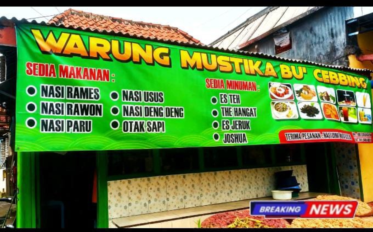 Caption Foto: Warung Mustika Bu’ Cebbing Jadi Destinasi Kuliner Wajib di Sampang
