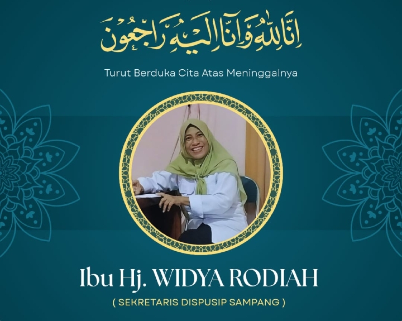 Keluarga Besar Satreskrim Polres Sampang Berduka atas Berpulangnya Ibu Mertua KBO Ipda Poundra Kinan