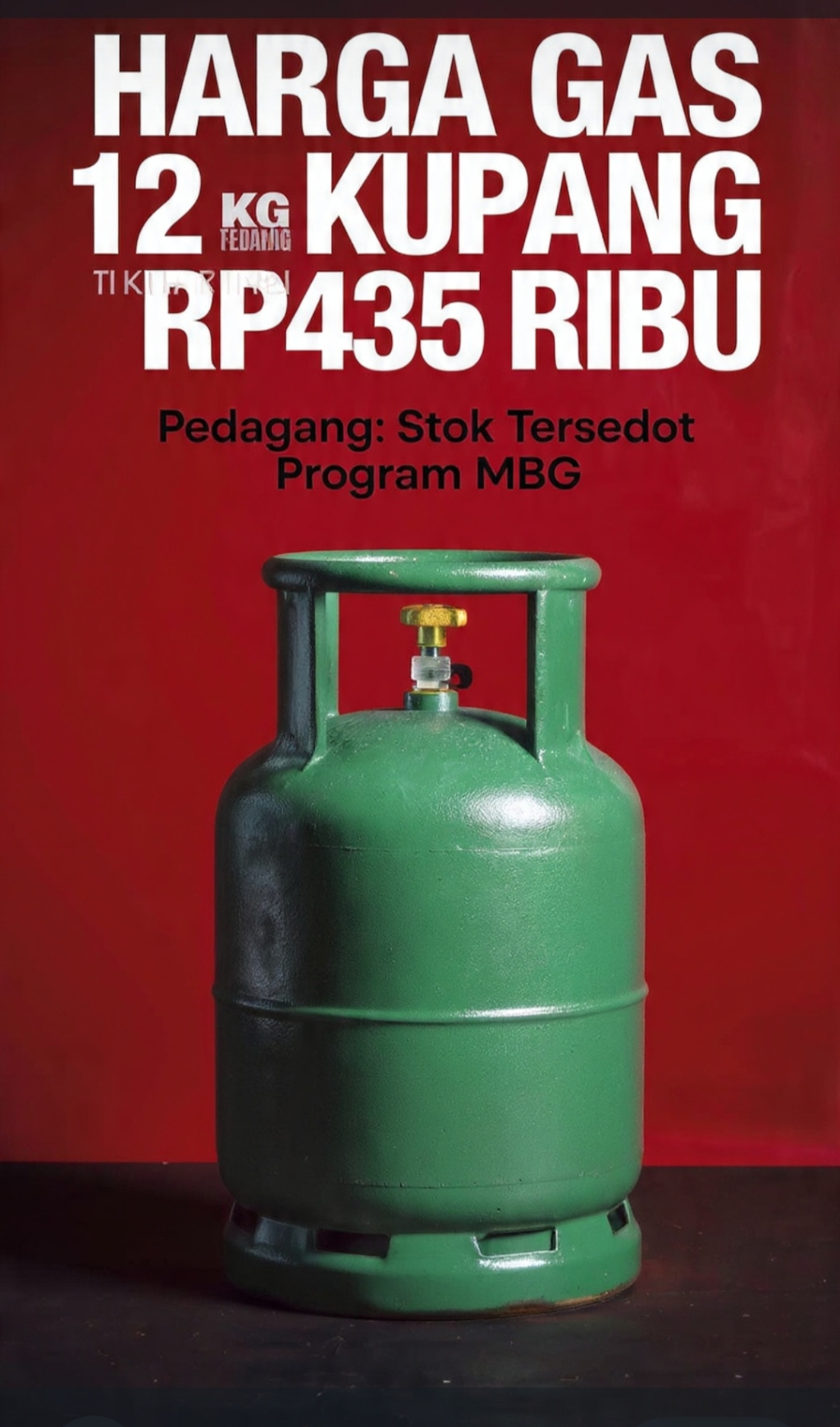 Harga Gas Elpiji 12 Kg Naik ke Rp435 Ribu, KWI NTT: Jangan Matikan UMKM