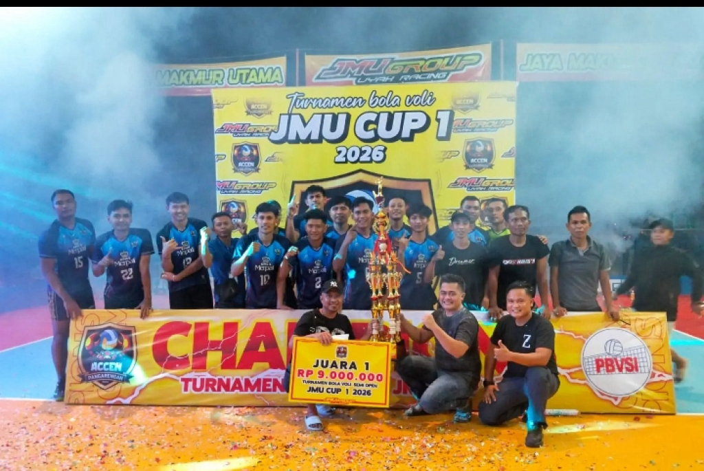 King’s Merpati Juara JMU Cup 1 2026, Siap Bangkitkan Marwah Voli di Kabupaten Sampang