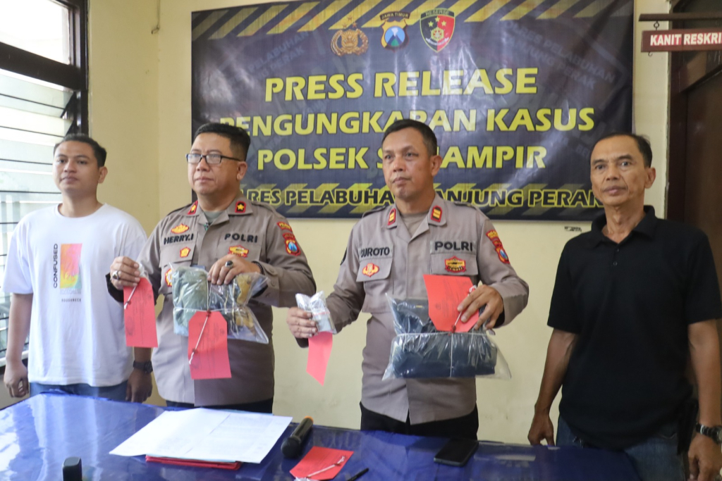 Polsek Semampir Amankan Spesialis Pembobol Rumah Kosong di Semampir, Tersangka Ternyata Residivis