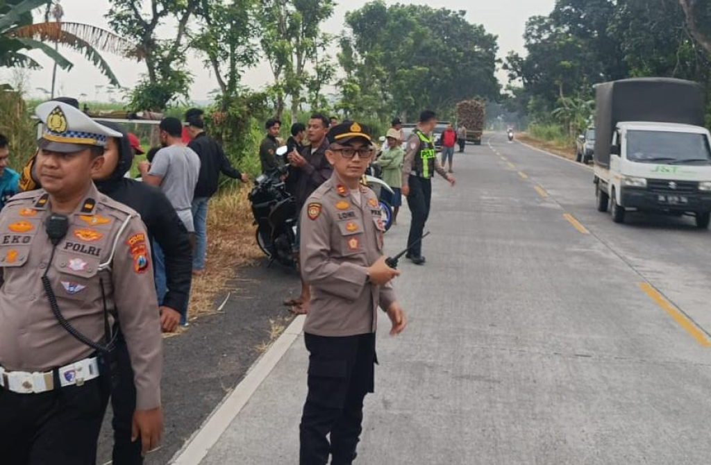 Polres Lumajang Bubarkan Balap Liar di JLS Pasirian, 10 Motor Diamankan