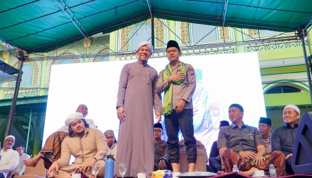 Dzikir dan Doa Bersama Hari Bhayangkara ke-80, Ribuan Jamaah Padati Masjid Agung Bangil