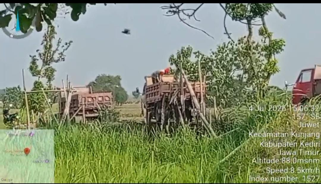 Tambang Pasir Liat Dusun Juwet Kabupaten Kediri, Warga Inginkan Penegakan Hukum Lebih Tegas
