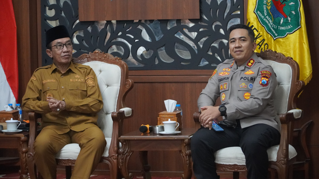 Kapolres Pamekasan Perkuat Sinergi dengan Bupati untuk Jaga Kondusivitas Wilayah