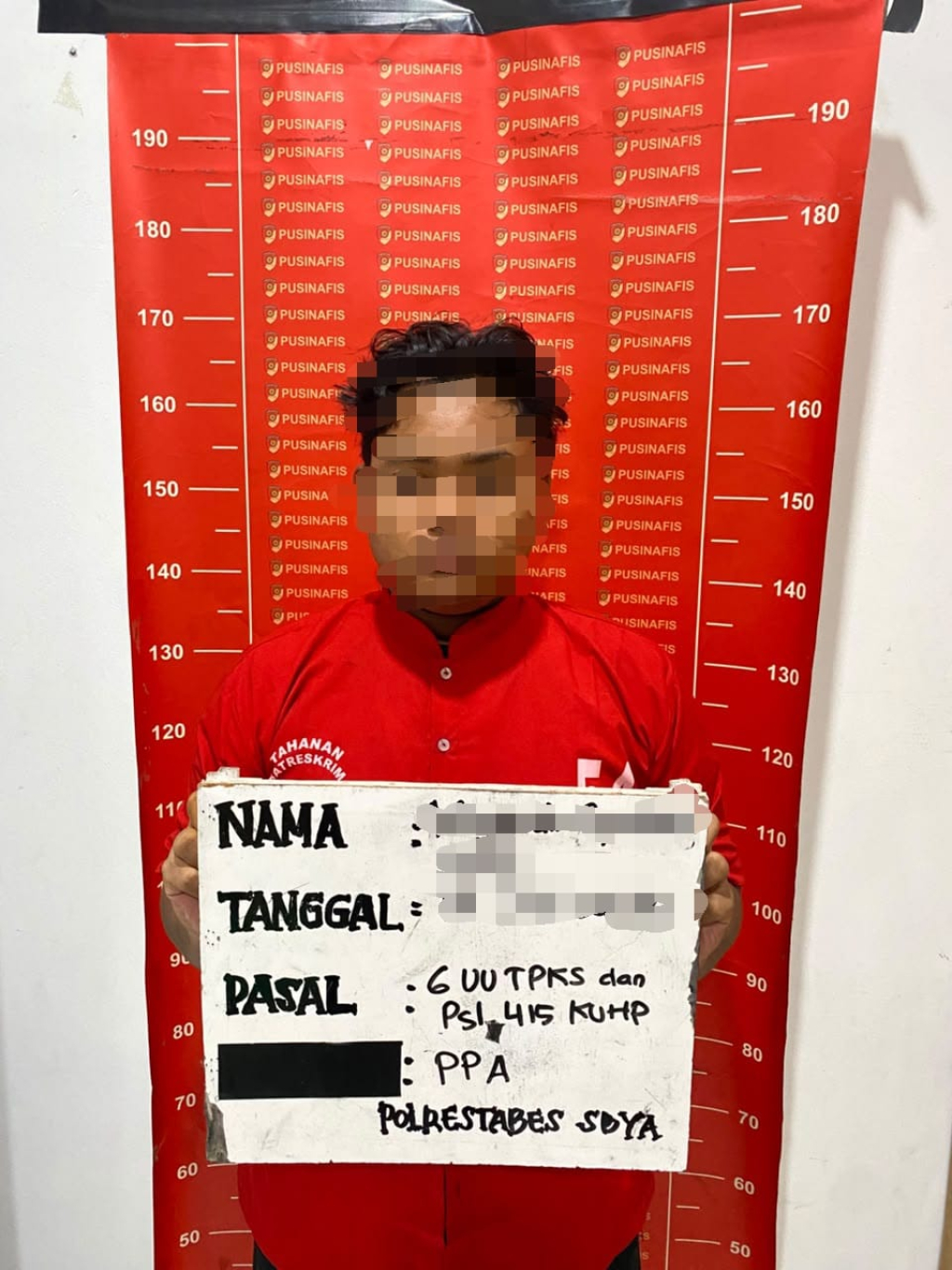 Polrestabes Surabaya Amankan Pemuda Terkait Dugaan Kekerasan Seksual terhadap Remaja Disabilitas