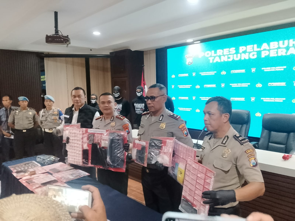 Operasi Tumpas Narkoba 2026, Polres Tanjung Perak Ungkap 23 Kasus dan Sita Sabu 1,01 Kilogram