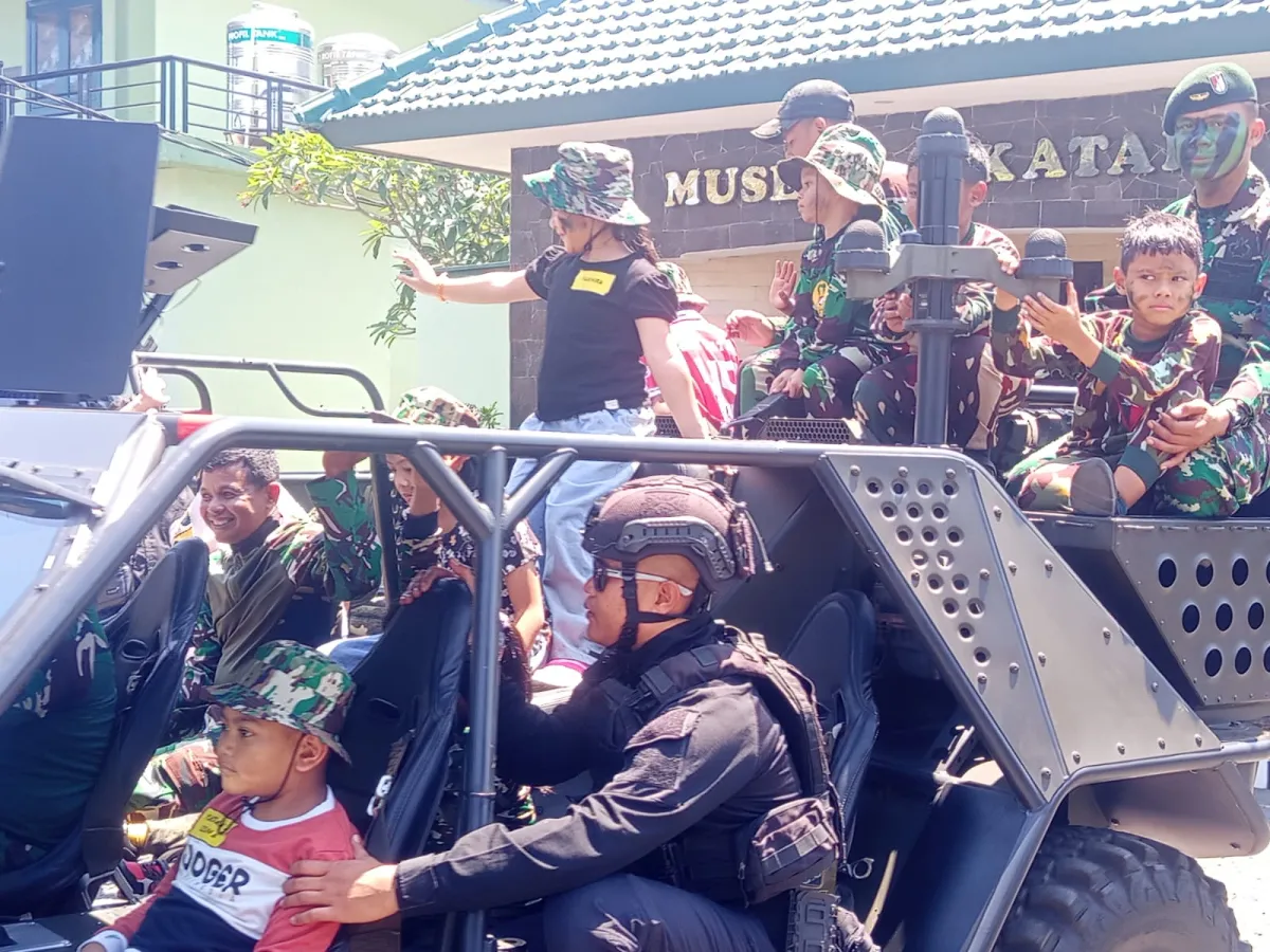 Yonif 500/Sikatan Gelar Playdate by RF, Tanamkan Jiwa Juang dan Nasionalisme Sejak Dini
