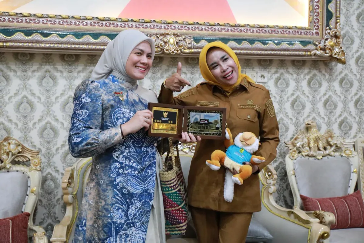 Terima Audiensi Wakil Walikota Banjarmasin, Wabup Mimik Bahas  Optimalisasi Potensi Daerah dan Penguatan UMKM