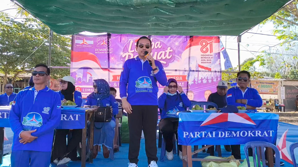 DPC Partai Demokrat Sumenep Selenggarakan Lomba Rakyat dalam Rangka HUT ke-81 Kemerdekaan RI