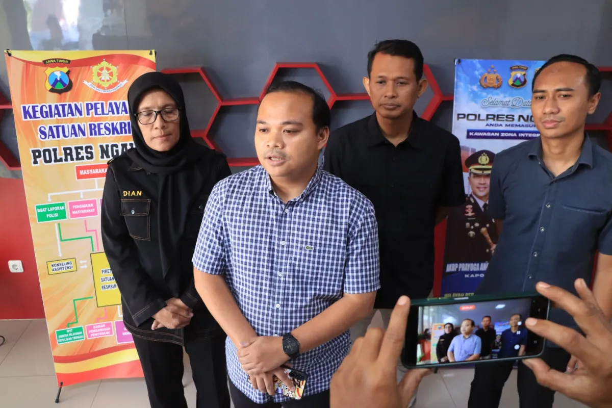 Tanggap Darurat Karhutla, Polres Ngawi Amankan Pria Asal Blora yang Bakar Lahan