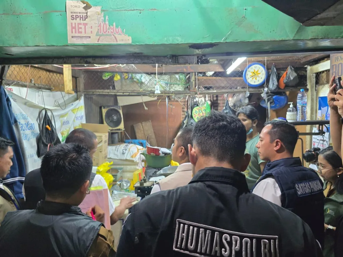 Jaga Stabilitas Pangan, Polrestabes Surabaya Awasi Penjualan Beras Setiap Hari