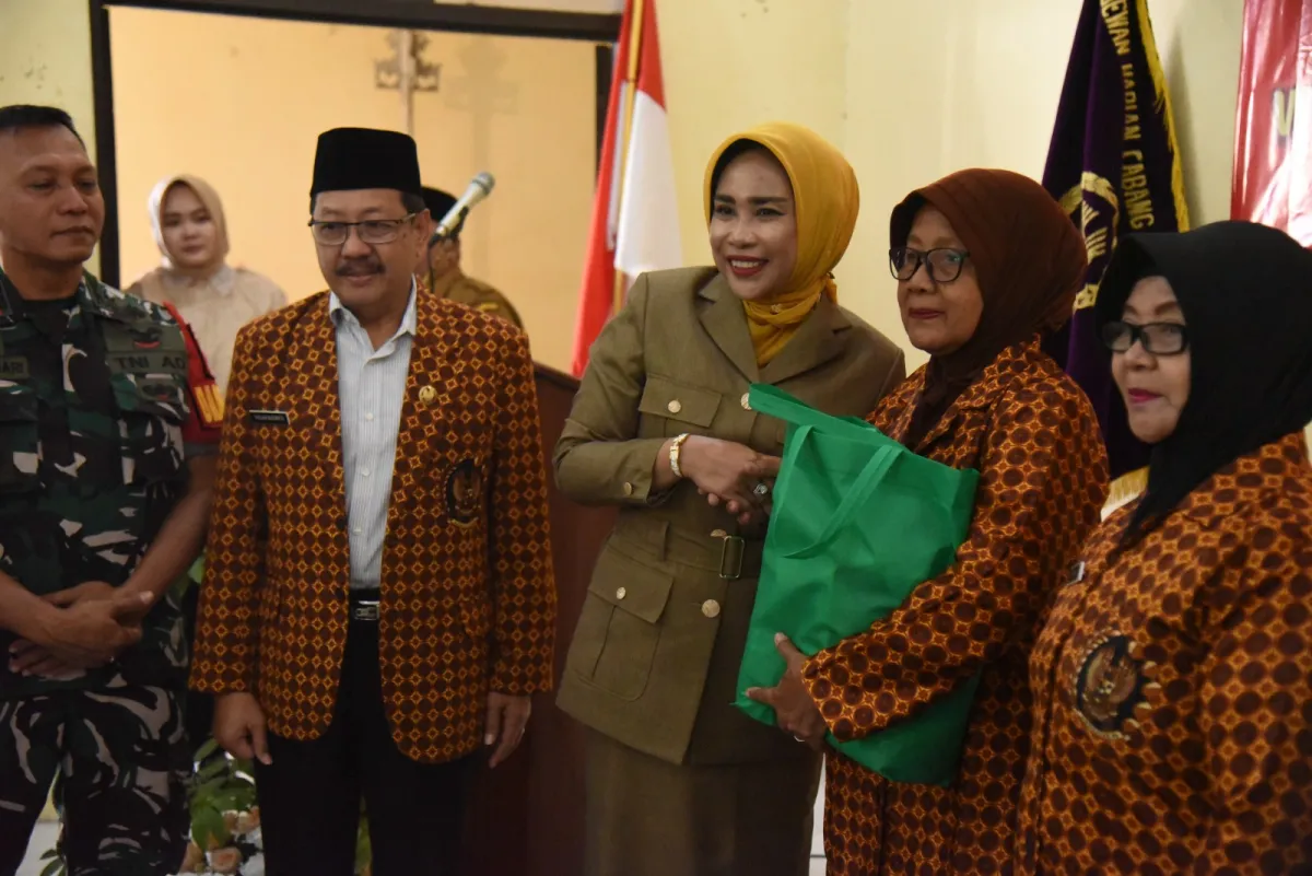 Wakil Bupati Serahkan Bantuan Kepada Janda Perintis Kemerdekaan RI dan  Warakawuri
