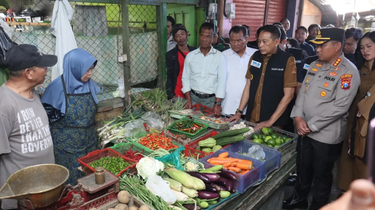 Kawal Pengendalian Inflasi, Kapolresta Malang Kota Siap Tindak Tegas Penimbun Bahan Pokok dan BBM
