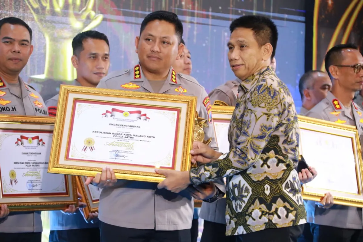 Polresta Malang Kota Raih Kompolnas Awards 2026, Terbaik Nasional Kategori Polres Kelompok C