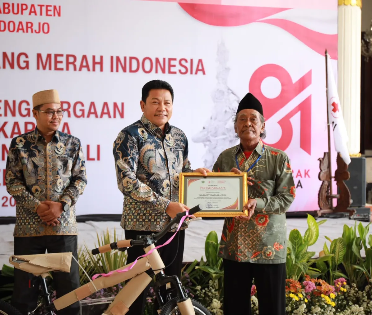 5.286 Pendonor Darah di Sidoarjo Dapat Penghargaan, Bupati Subandi: Jangan  Lelah Bantu Sesama