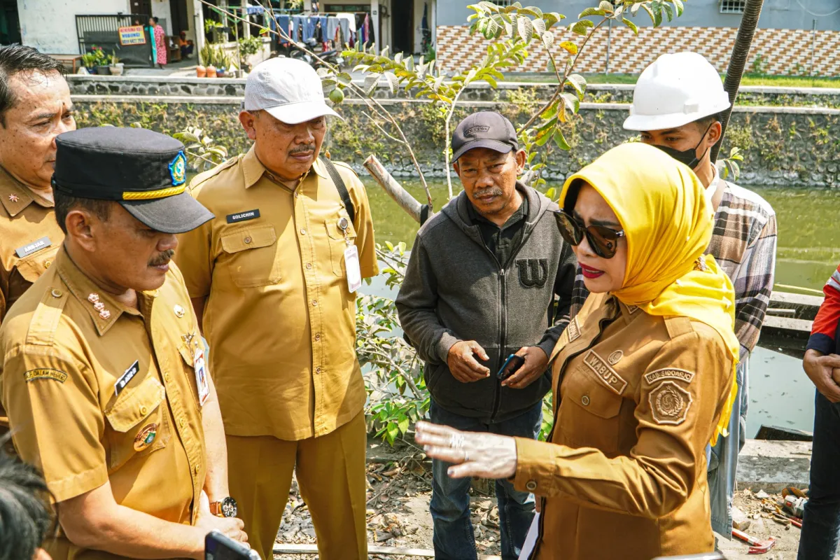 Pemkab Sidoarjo Tambah Kapasitas Rumah Pompa Sidokare  Jadi 1.200 Liter Per Detik