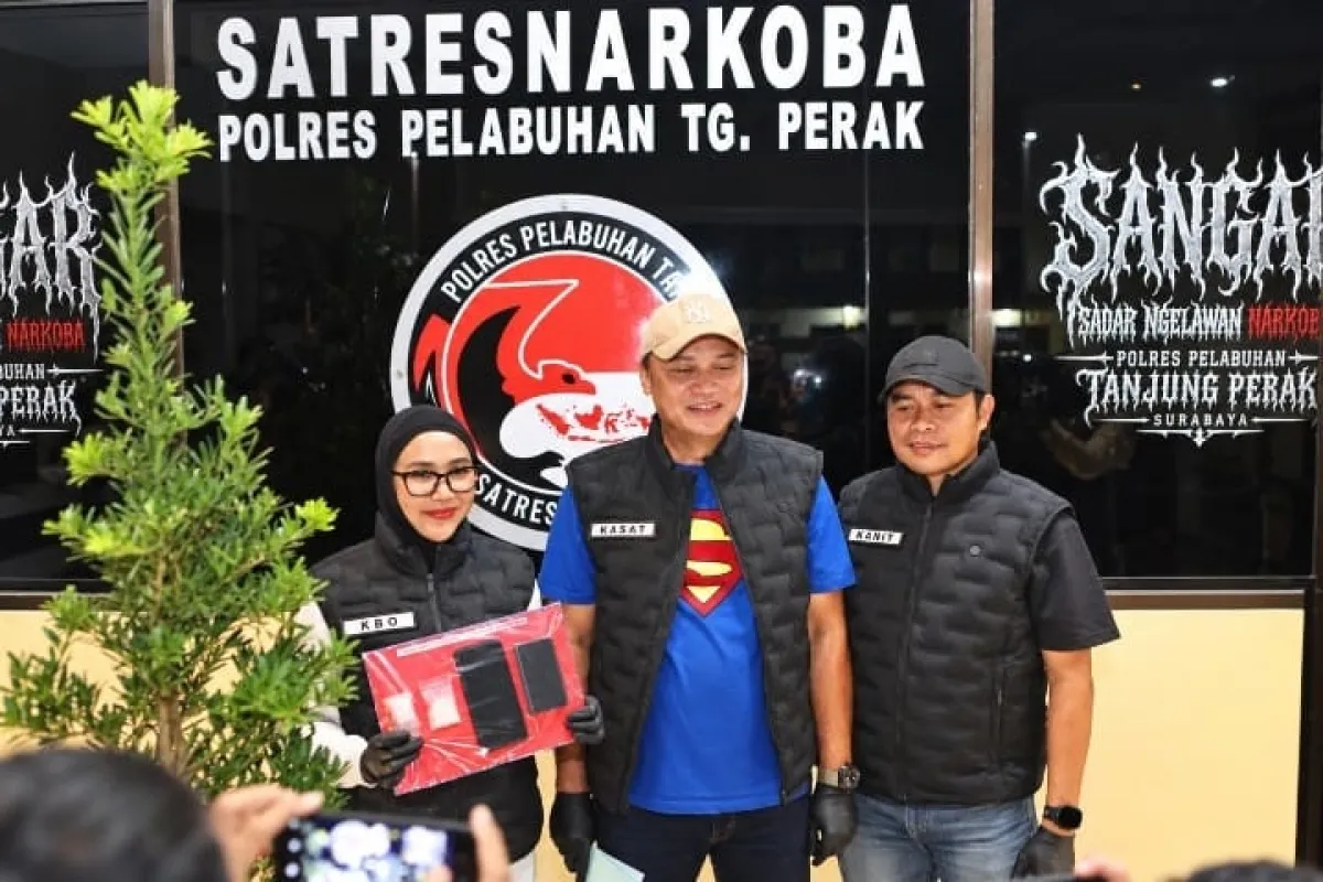 Edarkan 8,4 Gram Sabu, Pria 51 Tahun Ditangkap Satresnarkoba Polres Tanjung Perak