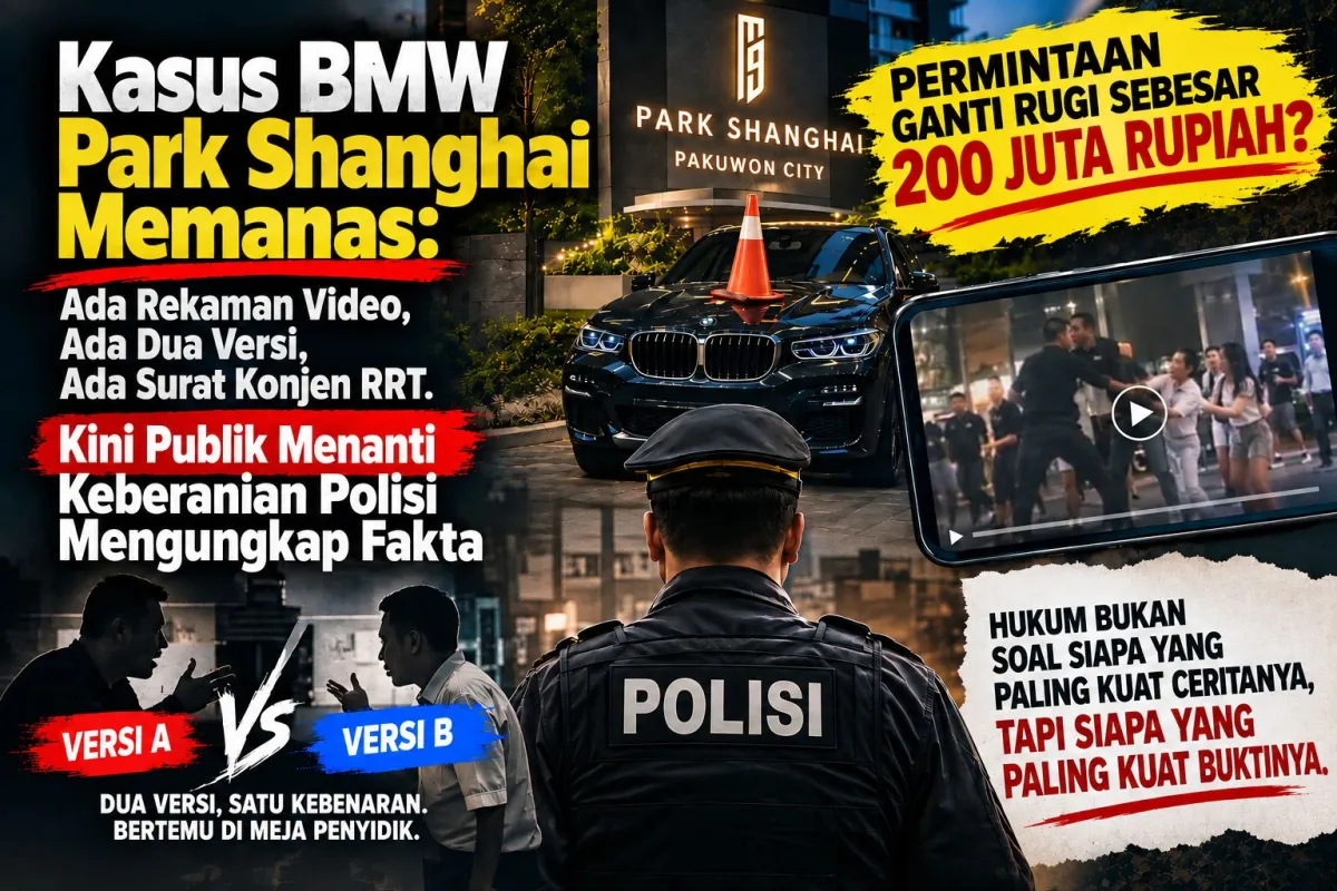 Konjen RRT Minta Polisi Selidiki Permasalahan Awal Mobil BMW Park Shanghai 
