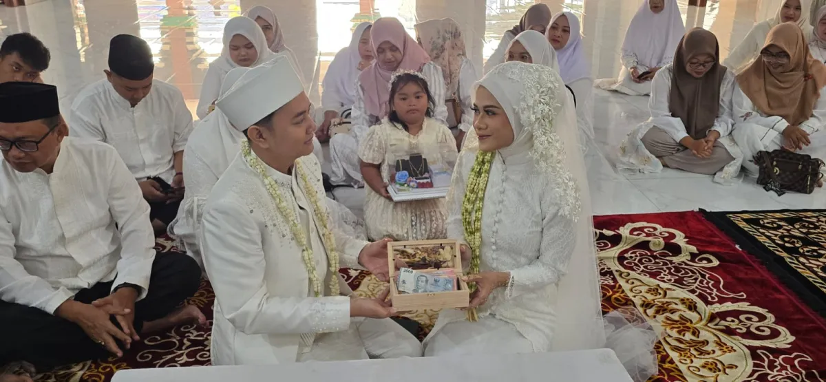 Agung Dharmawan Akhiri Masa Lanjang, Nikahi Gadis Jombang Nurlaila Aprilia Sutrisna