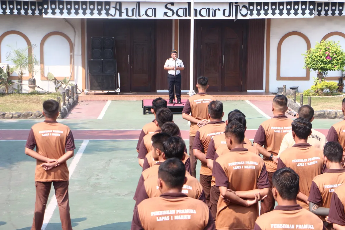 Lapas Kelas I Madiun Dorong Warga Binaan Jalani Proses Pembinaan dengan Penuh Tanggung Jawab