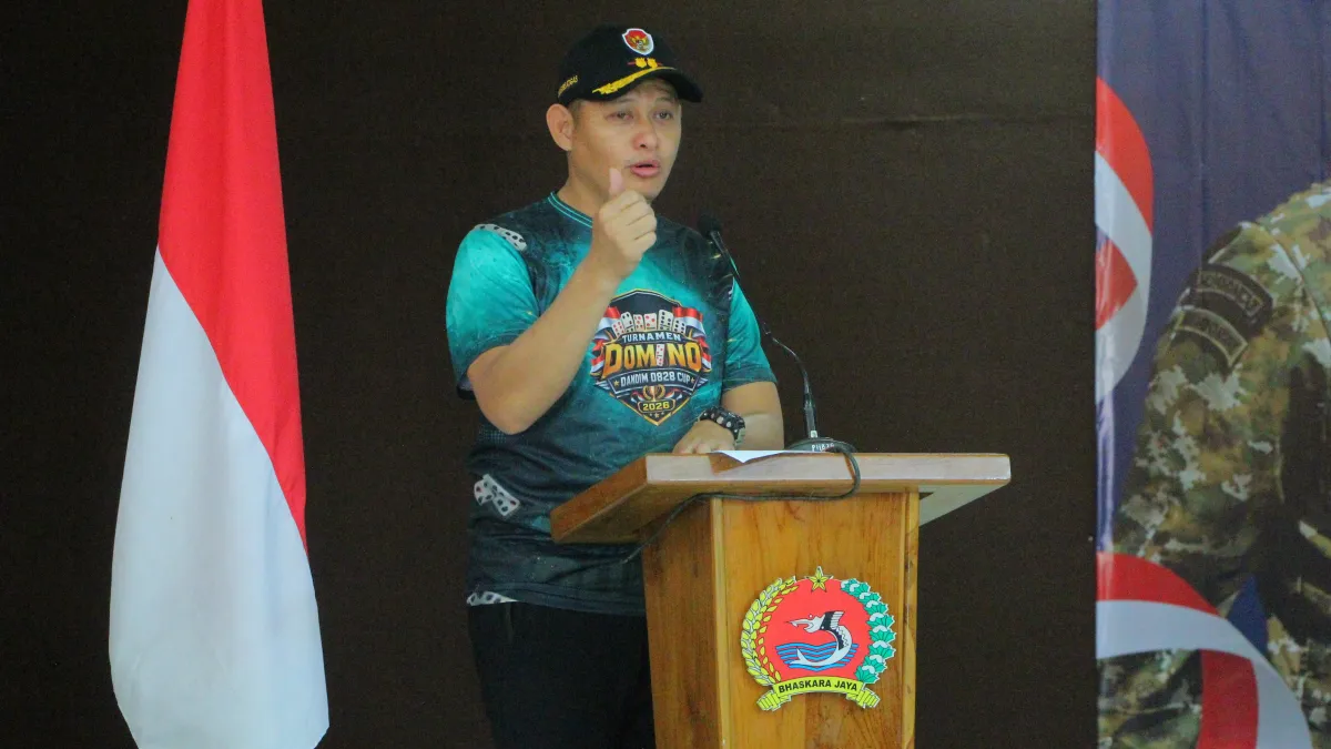 Turnamen Domino Piala Panglima TNI Meriahkan HUT Ke-81 TNI di Sampang