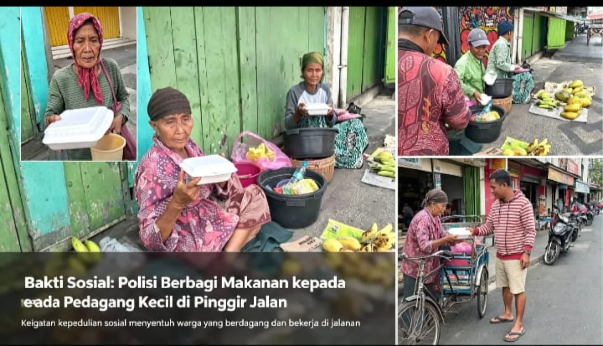Kodim 0828/Sampang Konsisten Gelar Jumat Berkah, Ratusan Nasi Kotak Disalurkan untuk Dhuafa dan PKL