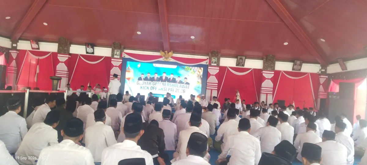 Pemerintah Kabupaten Sampang Resmikan Gebyar GPAI Bersholawat dan Kick Off AKSI PAI 2026 di Pendapa Bupati