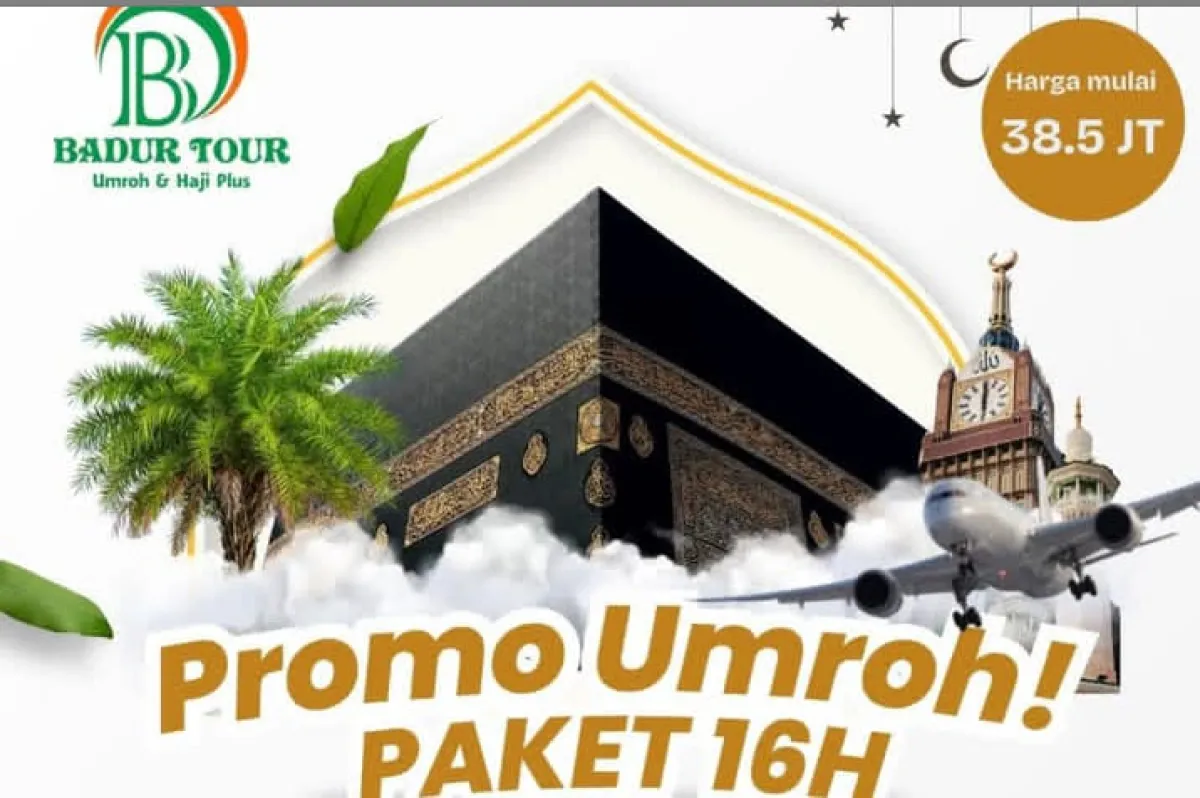 Badur Tour Sampang Buka Promo Umroh Paket 16 Hari Keberangkatan September 2026, Sajikan Fasilitas Lengkap dan Nyaman