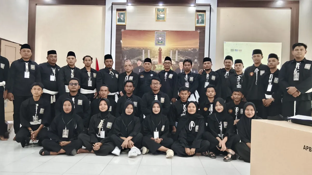 Caption Foto: Perkuat Konsolidasi dan Pelayanan Masyarakat, PSHT Cabang Sampang Gelar Rakercab II di Sampang